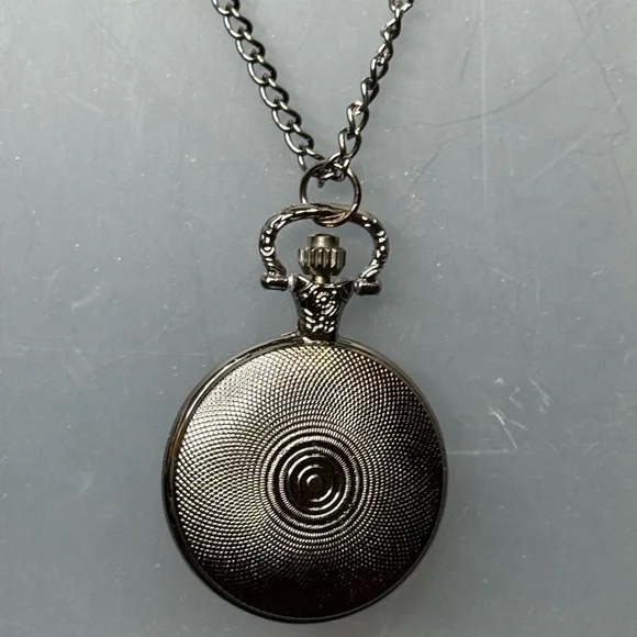 Steampunk Dragon NWT Pocket Watch Necklace - Picture 8 of 8